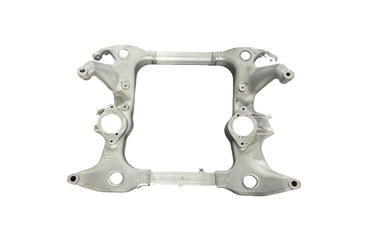 半片式前副車架